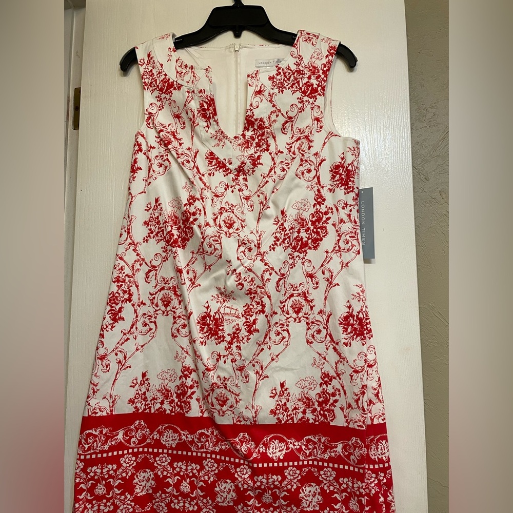 London Times Sheath Dress NWT